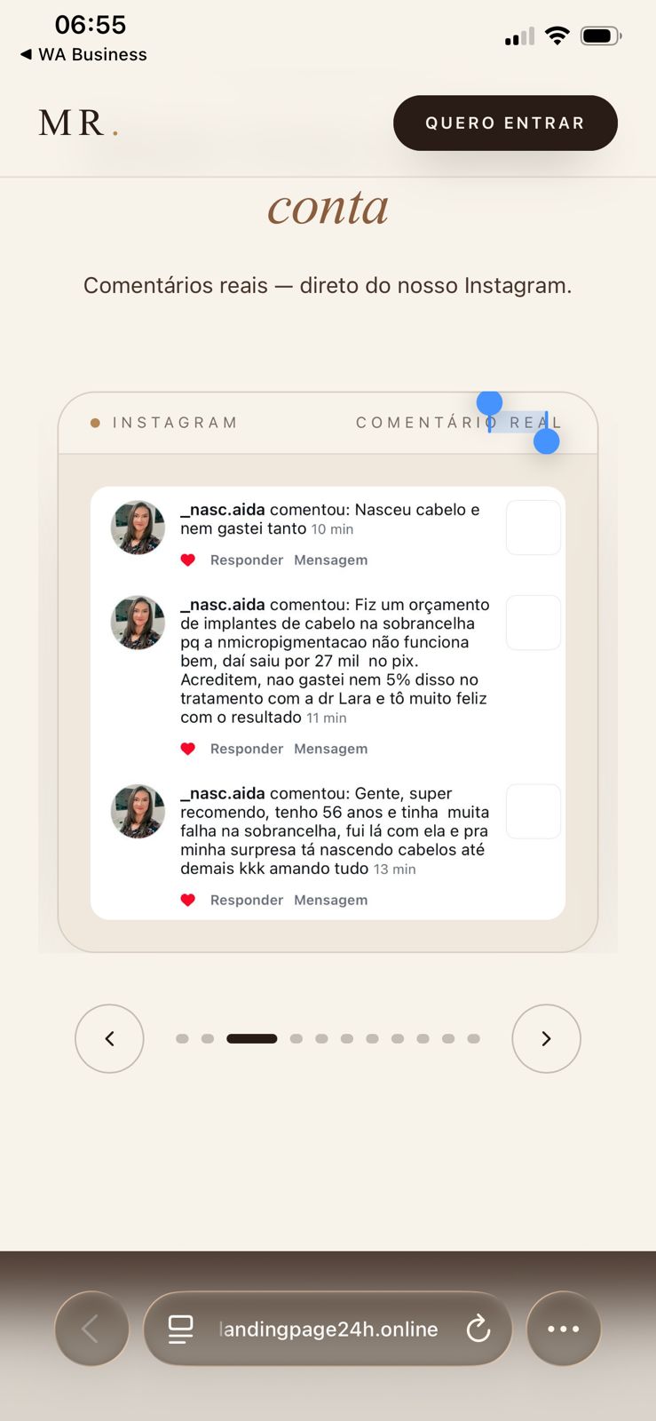 Depoimento 1
